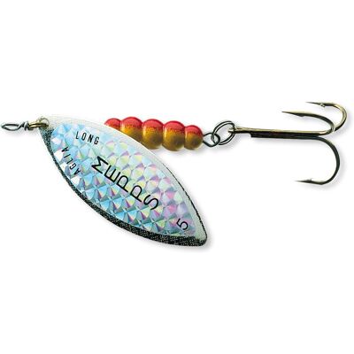 Mepps Aglia Longue Rainbo silber Gr.5 Mepps Aglia Longue Rainbo silber Gr.5