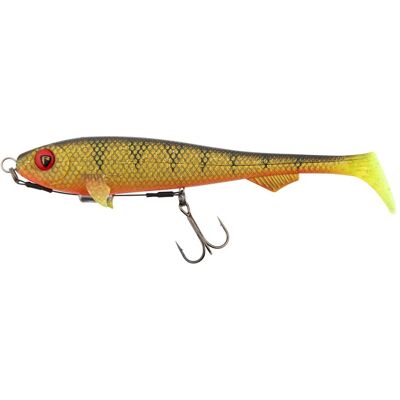 Fox Rage Super Slick Shad 18cm / 7" Loaded UV Natural Perch Fox Rage Super Slick Shad 18cm / 7" Loaded UV Natural Perch