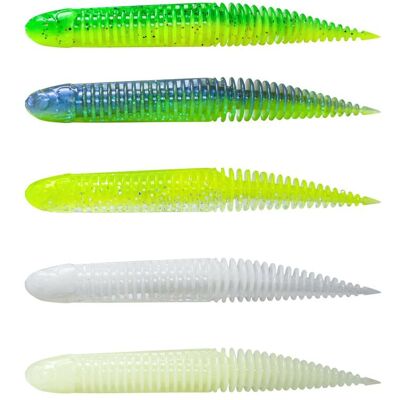 Savage Gear Ned Dragon Tail Slug 10cm 5.5g Lockstoff - Dunkle Wasser Mischung Savage Gear Ned Dragon Tail Slug 10cm 5.5g Lockstoff - Dunkle Wasser Mischung