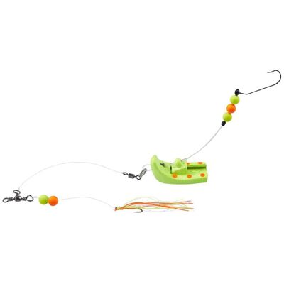 Balzer Plattfisch Perchman Rig, Gelb-Rote Punkte, 28g Balzer Plattfisch Perchman Rig, Gelb-Rote Punkte, 28g