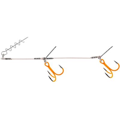 Balzer Shirasu Flachwasser System Shallow Rig orange 1/0 Balzer Shirasu Flachwasser System Shallow Rig orange 1/0