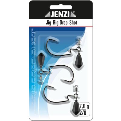 JENZI Jig-Rig Drop Shot 3/SB 7G #2/0 JENZI Jig-Rig Drop Shot 3/SB 7G #2/0