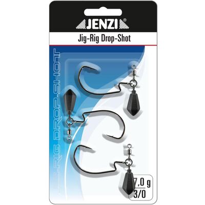 JENZI Jig-Rig Drop Shot 3/SB 7G #3/0 JENZI Jig-Rig Drop Shot 3/SB 7G #3/0