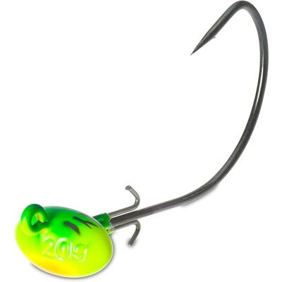 Uni Cat Jigkopf - Breit Offset - 60 g - 12/0 - Angelhakenkopf Uni Cat Jigkopf - Breit Offset - 60 g - 12/0 - Angelhakenkopf