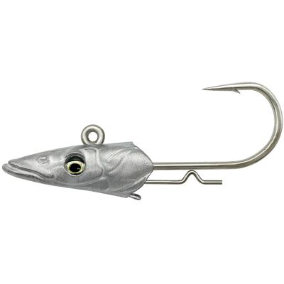 Savage Gear Sandeel V2 Jighead Tail110 #4/0 30G Neutral 3Pcs Savage Gear Sandeel V2 Jighead Tail110 #4/0 30G Neutral 3Pcs