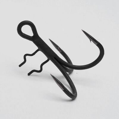 Madcat A-Static Shad Hook 6X 5/0 Black 5Pcs Madcat A-Static Shad Hook 6X 5/0 Black 5Pcs