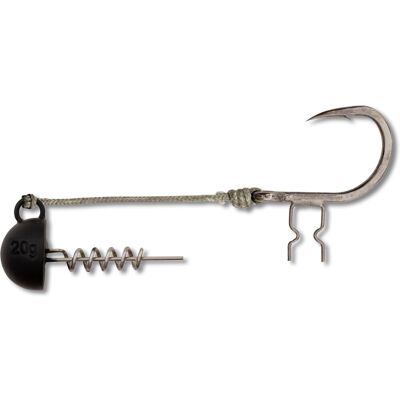 Black Cat Shad Claw Jig Head - Fischhaken-System Black Cat Shad Claw Jig Head - Fischhaken-System