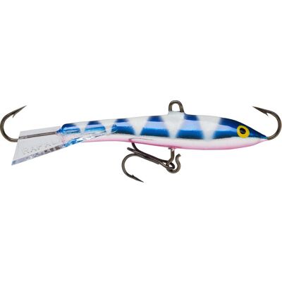 Rapala Jiggingrap 7 Glow zebra bluepink Rapala Jiggingrap 7 Glow zebra bluepink