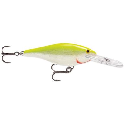 Rapala Shad Rap 09 Silver Fluorescent Chartreuse Rapala Shad Rap 09 Silver Fluorescent Chartreuse