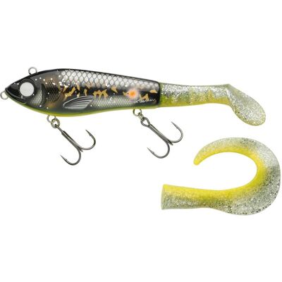 Abu Garcia Svartzonker McHybrid 165mm ghost Walleye - Angelköder Abu Garcia Svartzonker McHybrid 165mm ghost Walleye - Angelköder