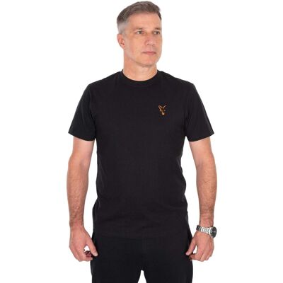 FOX Classic T - Black / Orange - L FOX Classic T - Black / Orange - L