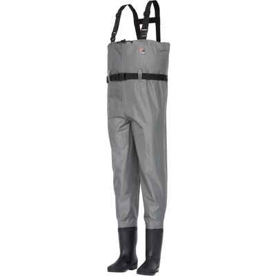 DAM Nylon Chest Waders 46/47 Light Grey DAM Nylon Chest Waders 46/47 Light Grey