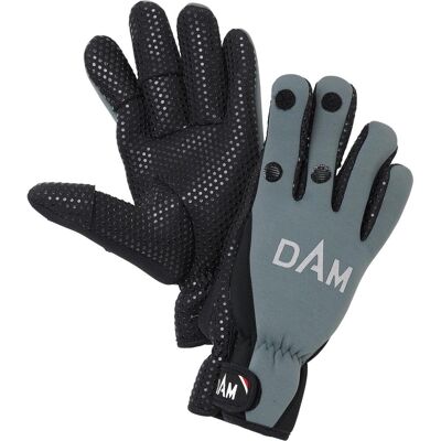 DAM Neoprene Fighter Glove Xl Black/Grey DAM Neoprene Fighter Glove Xl Black/Grey