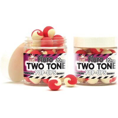 Dynamite Baits Zwei Ton Fluoro 15 mm Ananas-Tutti Frutti Pop-up - Pop-up Köder Dynamite Baits Zwei Ton Fluoro 15 mm Ananas-Tutti Frutti Pop-up - Pop-up Köder