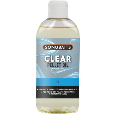 Sonubaits Clear Pellet Oil - F1 Sonubaits Clear Pellet Oil - F1