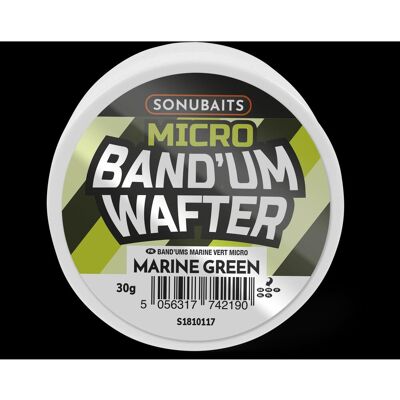 Sonubaits Marine Green Micro Wafters 30g Sonubaits Marine Green Micro Wafters 30g