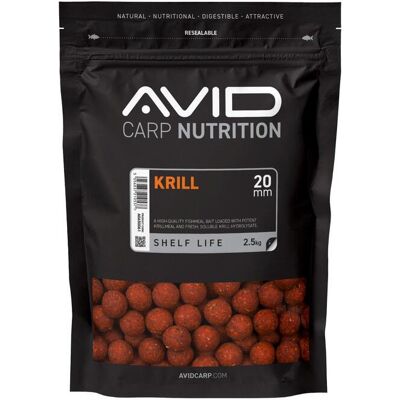 Avid Krill Boilies - 20mm (2.5kg) Avid Krill Boilies - 20mm (2.5kg)