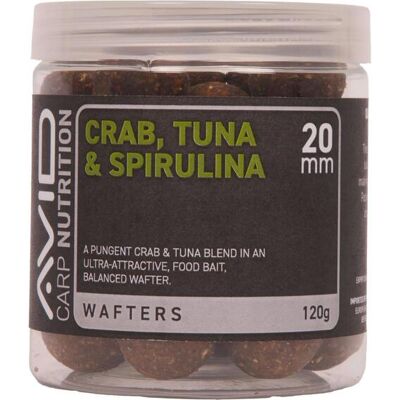 Avid Crab, Tuna & Spirulina Wafter - 20mm Avid Crab, Tuna & Spirulina Wafter - 20mm