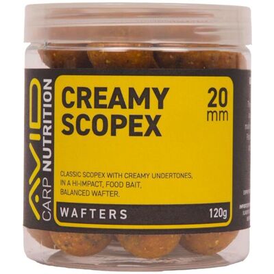 Avid Creamy Scopex Wafter - 20mm Avid Creamy Scopex Wafter - 20mm