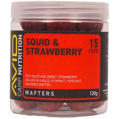 Avid Squid & Strawberry Wafter - 15mm Avid Squid & Strawberry Wafter - 15mm