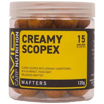 Avid Creamy Scopex Wafter - 15mm Avid Creamy Scopex Wafter - 15mm