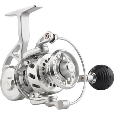 Van Staal VR75 Silber Kipp- und Kipplos-Spinnrolle Van Staal VR75 Silber Kipp- und Kipplos-Spinnrolle