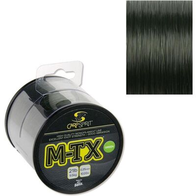 Carp Spirit M-Tx - Green - 1410M - 0.30 - 15.5Lb Carp Spirit M-Tx - Green - 1410M - 0.30 - 15.5Lb