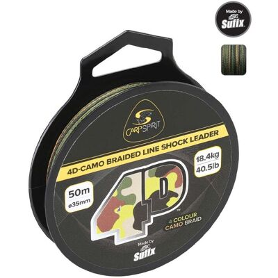Carp Spirit 4D Shock Leader 50M D35 Carp Spirit 4D Shock Leader 50M D35