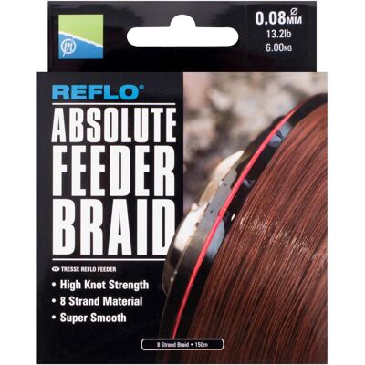 Preston Absolute Feeder Braid - 0.08Mm - 150M Preston Absolute Feeder Braid - 0.08Mm - 150M