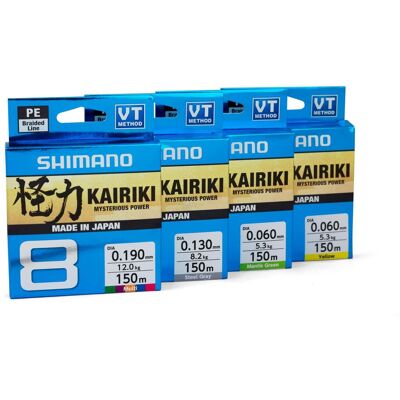 Shimano Kairiki 4 150M Mantis Green 0,200mm/13,8Kg Shimano Kairiki 4 150M Mantis Green 0,200mm/13,8Kg