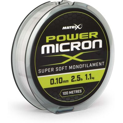 Matrix - Power Micron 100 M - 0,100 mm - Monofilament-Leine Matrix - Power Micron 100 M - 0,100 mm - Monofilament-Leine