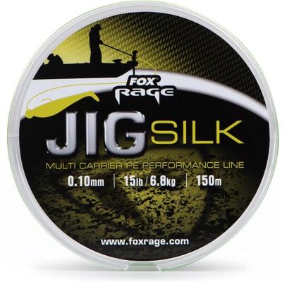 Fox Rage Jig Silk 0.10mm 15lb Fox Rage Jig Silk 0.10mm 15lb