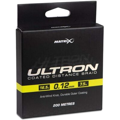 Matrix Ultron Coated Braid 0.12mm 200m Matrix Ultron Coated Braid 0.12mm 200m