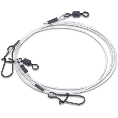 IRON CLAW Fluorocarbon Spin Leader 2pcs.50cm/23,8kg IRON CLAW Fluorocarbon Spin Leader 2pcs.50cm/23,8kg