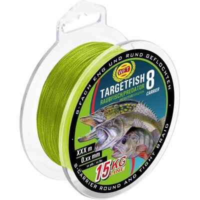 Wft Targetfish 8 Geflochtene Schnur - Angelschnur Wft Targetfish 8 Geflochtene Schnur - Angelschnur