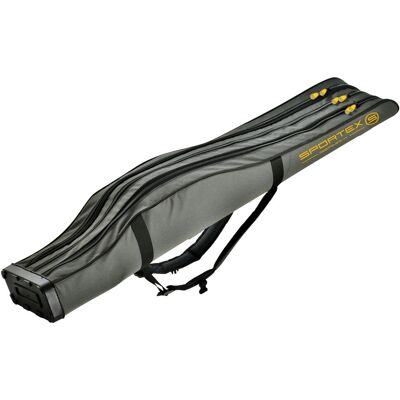 Sportex Tasche 3 Fächer für montierte Rute Länge 150 cm Sportex Tasche 3 Fächer für montierte Rute Länge 150 cm