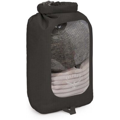 Osprey DrySack 6L w/Window Black Osprey DrySack 6L w/Window Black