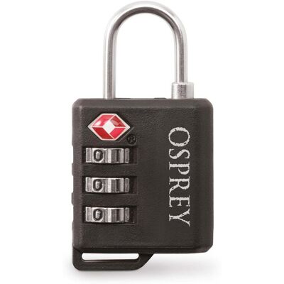 Osprey Padlock Black Osprey Padlock Black