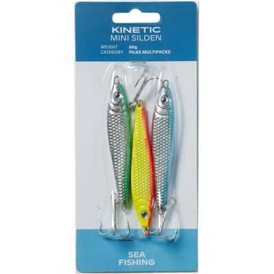Kinetic Mini Silden 3pack 25g Mix Kinetic Mini Silden 3pack 25g Mix