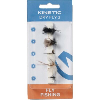 Kinetic Dry Flies 2 5pcs Kinetic Dry Flies 2 5pcs