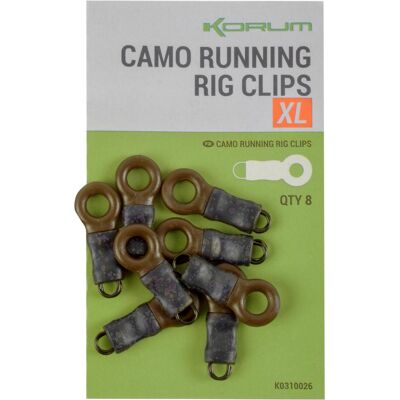 Korum Camo Running Rig Clips Korum Camo Running Rig Clips