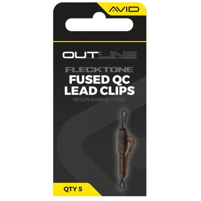 Avid Outline FleckTone Fused Lead QC Clips Avid Outline FleckTone Fused Lead QC Clips