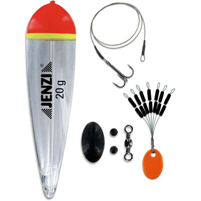 Jenzi Posen Kompl.Set, Hecht, Clear Float 20g Jenzi Posen Kompl.Set, Hecht, Clear Float 20g