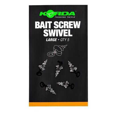 Korda Micro Ring Swivel Bait Screw Medium (5 pcs) Korda Micro Ring Swivel Bait Screw Medium (5 pcs)