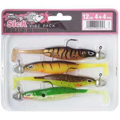 Berkley Sick Vibe 12Cm 4Stück - Softbait Berkley Sick Vibe 12Cm 4Stück - Softbait