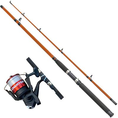 FLADEN Combo Deep Sea Spinning Fission 180cm 30-40Lbs Charter Surf 070 FLADEN Combo Deep Sea Spinning Fission 180cm 30-40Lbs Charter Surf 070