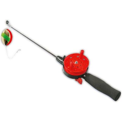 FLADEN Eisangel Saibling. Rute 45cm. Schnur 30m 0.25mm. Saiblingblinker FLADEN Eisangel Saibling. Rute 45cm. Schnur 30m 0.25mm. Saiblingblinker