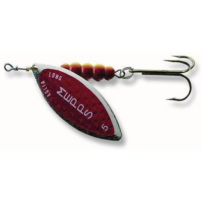 Mepps Aglia Longue Redbo silber/rot Gr.5 Mepps Aglia Longue Redbo silber/rot Gr.5