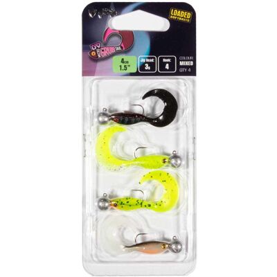 Fox Rage Micro Grub Tail MX UV CP LOADED 2 Fox Rage Micro Grub Tail MX UV CP LOADED 2