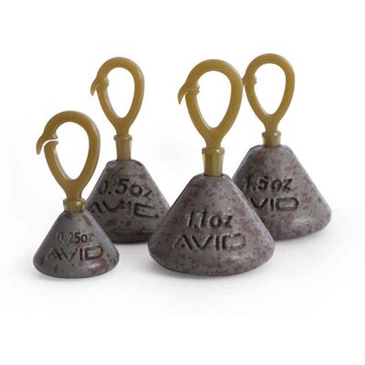 Avid Carp Rückenblei Grau - Angelgewichte Avid Carp Rückenblei Grau - Angelgewichte